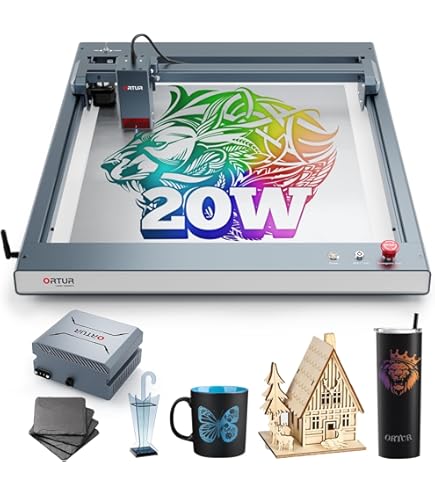 Amazon | Ortur レーザー切断機Laser Master 3シリーズ用レーザー彫刻